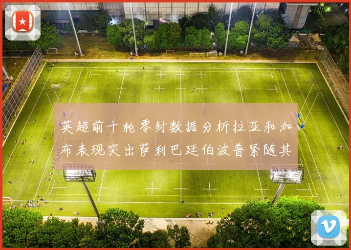 英超前十轮零封数据分析拉亚和加布表现突出萨利巴廷伯波普紧随其后