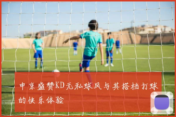 申京盛赞KD无私球风与其搭档打球的快乐体验
